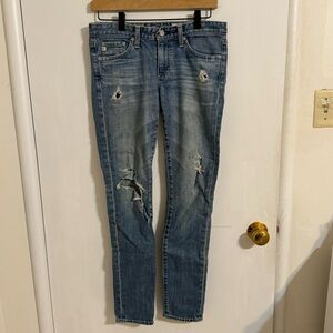 Ag Adriano Goldschmied The Stilt Cigarette Leg Jeans Sz 26R